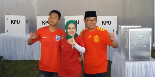 Unggul versi quick count, Ridwan Kamil bilang 'Kita mah selow saja dulu'