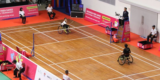 Semangat atlet disabilitas dalam Indonesia Para Games Invitational Tournament
