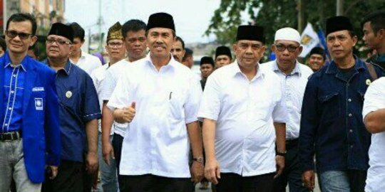 Hitung cepat PolMark: Syamsuar-Edy Nasution menang Pilgub Riau