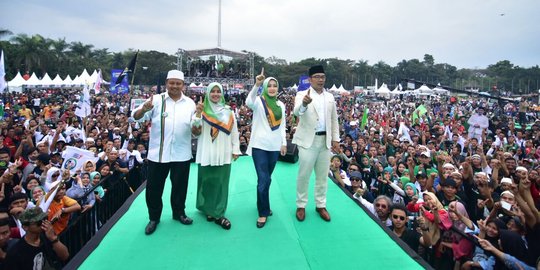 Quick count final Indo Barometer: Ridwan Kamil-Uu 32,48% dan Sudrajat-Syaikhu 28,54%