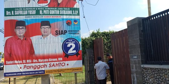 Meski ditahan KPK, Syahri Mulyo unggul Pilbup Tulungagung versi riil count KPU