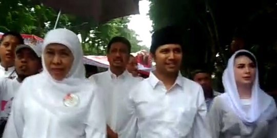 Hasil quick count 4 lembaga ini menangkan Khofifah-Emil Dardak