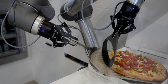 Jika robot gantikan tugas koki pembuat pizza