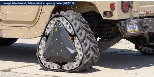 Kendaraan Militer Tentara Amerika Serikat Bisa Berubah Bentuk Dalam Dua Detik Saja