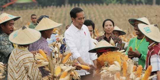 Presiden Jokowi: Manusia bisa ke bulan dan planet, masa depan tetap di tangan petani