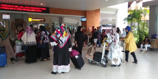 Gunung Agung erupsi, sejumlah maskapai di Bali batalkan penerbangan