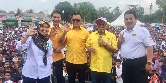 Menang versi hitung cepat, Cagub Lampung Arinal langsung ditelepon Jokowi