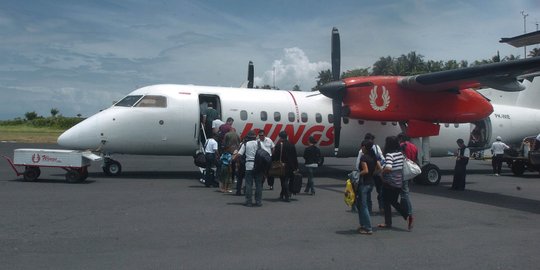 Gunung Agung meletus, Wings Air tunda penerbangan ke Bali