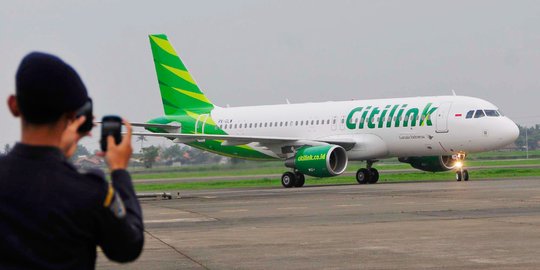 Citilink batalkan semua penerbangan dari dan menuju Bali