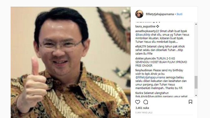 ahok ultah