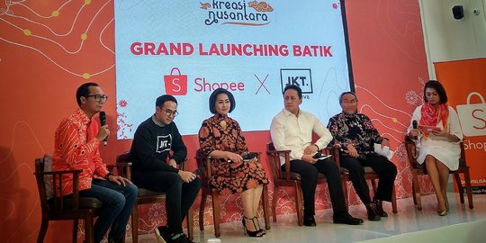 Shopee luncurkan produk batik eksklusif buatan ibu rumah tangga Rusunawa