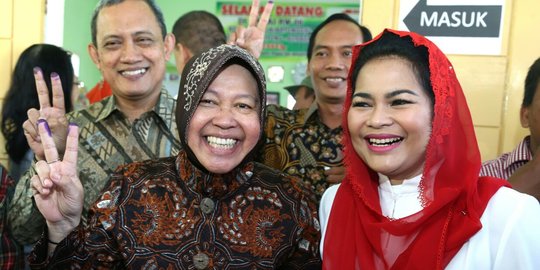 Tri Rismaharini : Gus Ipul-Mbak Puti kalah karena dicurangi