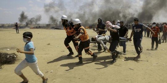 Unjuk rasa berlanjut, Israel tembak mati dua pemuda Palestina di perbatasan Gaza