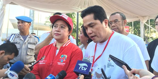 Sambut Asian Games, Menteri Puan lepas 5.000 peserta Fun Run di GBK