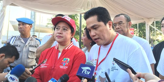 Menteri Puan sebut banyak masyarakat antusias sambut Asian Games