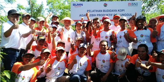 Menteri Rini kunjungi wirausaha kopi di Banyuwangi