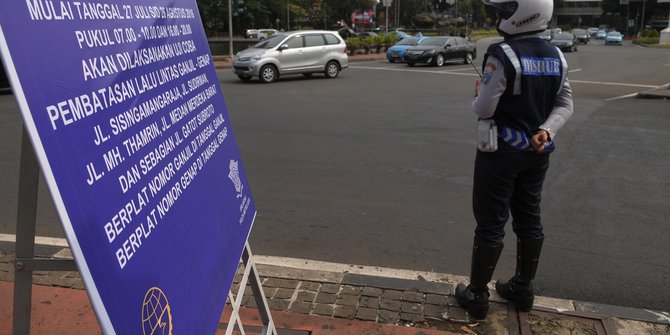 Demi Asian Games, ganjil genap diperluas hingga rekayasa lalu lintas di tol