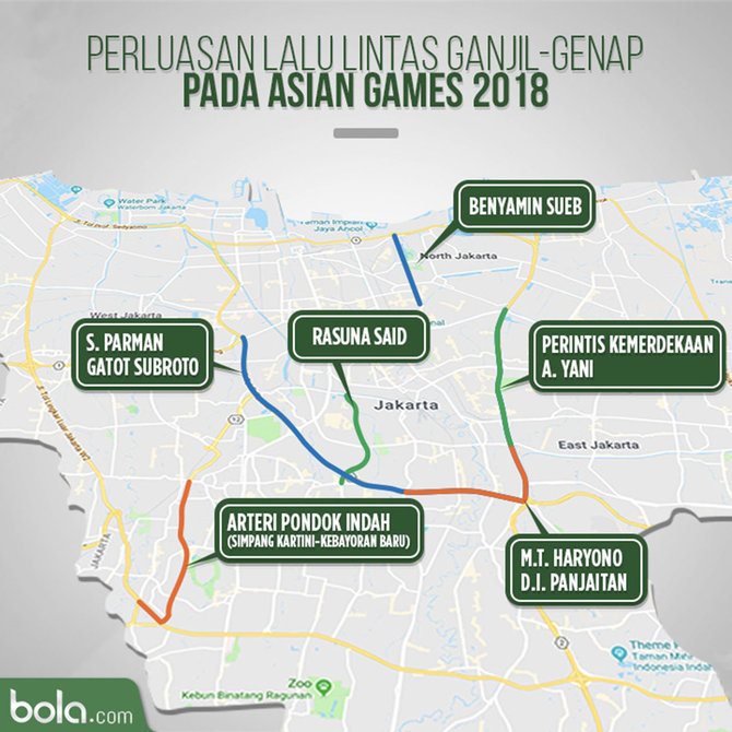 perluasan ganjil genap di jakarta