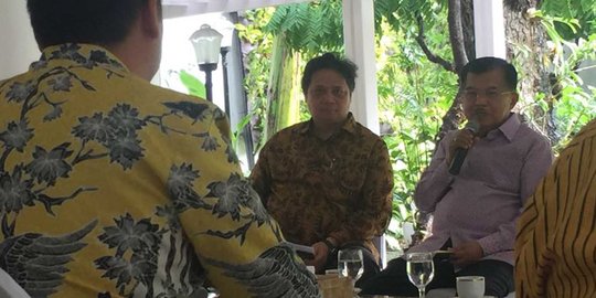 Sebagai mantan Ketum Golkar, Jusuf Kalla ingin beri nasihat buat Airlangga Hartanto