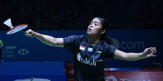 Gregoria Mariska kalahkan pemain China Taipei di babak pertama Indonesia Open 2018