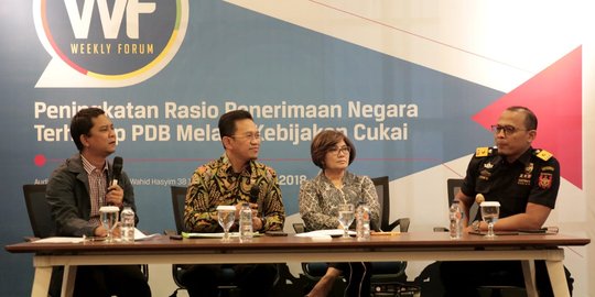 Weekly Forum: Peningkatan rasio penerimaan negara terhadap PDB lewat kebijakan cukai