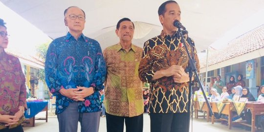 Jokowi ajak Presiden Bank Dunia blusukan ke Posyandu dan PAUD di Bogor