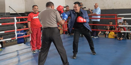 Tinjau Pelatnas Tinju, Menpora harap cabor tinju sumbang satu emas di Asian Games