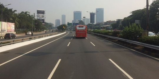 Ini hasil simulasi lalu lintas atlet Asian Games dari tiga lokasi