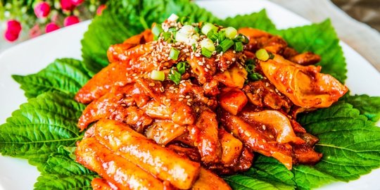 tteokbokki dengan gochujang