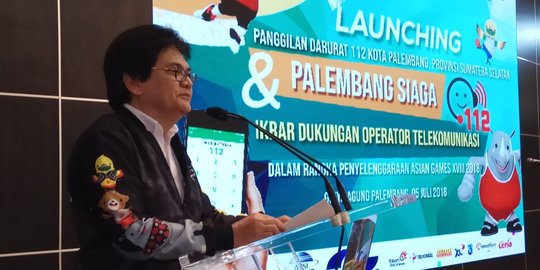 Kemkominfo resmikan layanan panggilan darurat 112 untuk Asian Games 2018