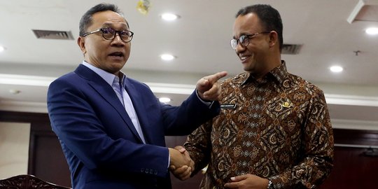 Kehangatan Anies Baswedan dan Zulkifli Hasan bahas isu politik terkini