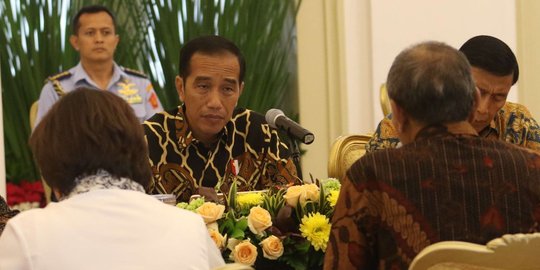 Beri arahan, Jokowi minta para bupati tak provokasi rakyat di Pemilu 2019