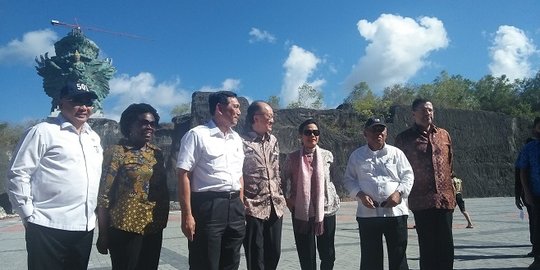 Bersama Luhut dan Sri Mulyani, Presiden Bank Dunia kunjungi GWK
