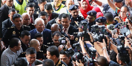 Pendukung Najib Razak galang dana bayar uang jaminan