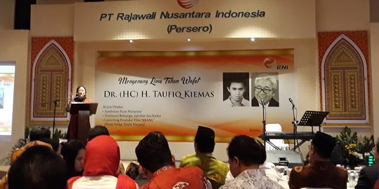 Kapolri, Menag hingga Mahfud MD hadiri haul ke-5 Taufiq Kiemas