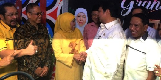 Airlangga: Khofifah akan mendukung Jokowi untuk periode 