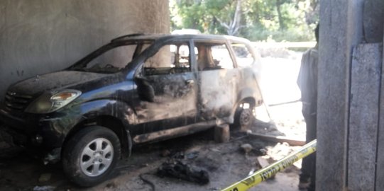Mobil Ketua Panwaslu Rote Ndao dibakar orang tak dikenal
