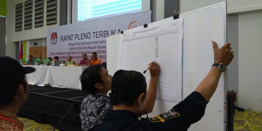 Rapat pleno KPU Makassar ricuh, anggota Panwascam diamankan polisi