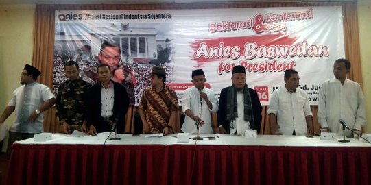 ANIES deklarasi siap menangkan Anies sebagai Capres 2019