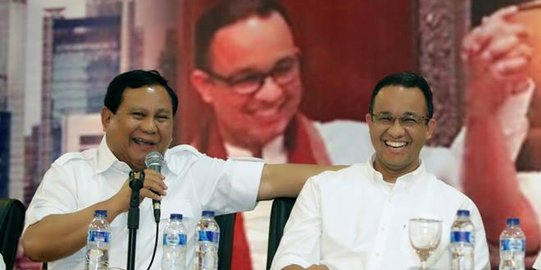 'Kalau Anies yang didorong berarti ada keraguan Prabowo untuk maju'