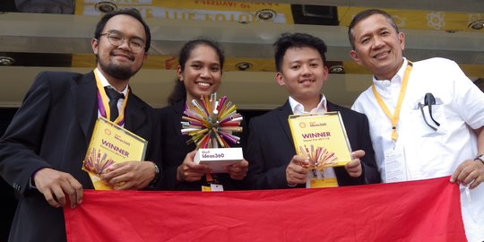 Mobil pintar limbah plastik mahasiswa UGM juara Shell Ideas360 London
