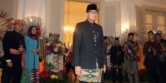 Disebut Prabowo maju Pilpres, Sandiaga bilang 'cuma nyenengin saya aja'