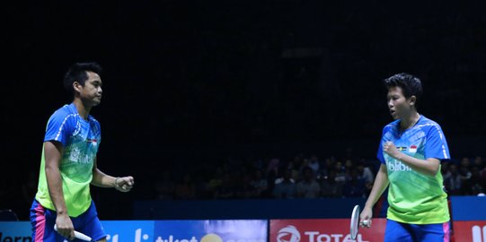 Kalahkan rekan satu negara Tontowi Ahmad/Liliyana Natsir melenggang ke final