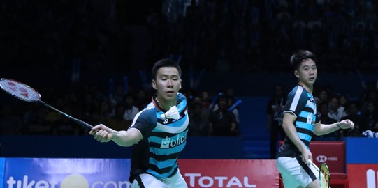 The Minions hentikan langkah Fajar/Rian di Indonesia Open 2018