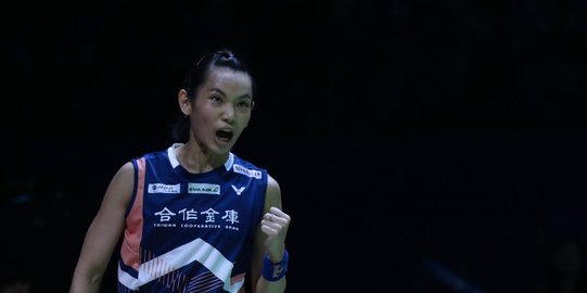 Jatuh bangun tunggal putri China Taipei Tai Tzu Ying masuk ke final