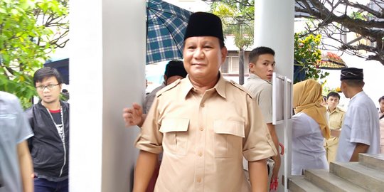 Ini kata Prabowo soal TGB dukung Jokowi