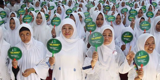 Khofifah bakal komunikasikan dukungan kepada Jokowi dengan Demokrat