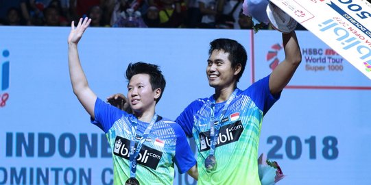 Tontowi Ahmad-Liliyana Natsir raih juara Indonesia Open 2018