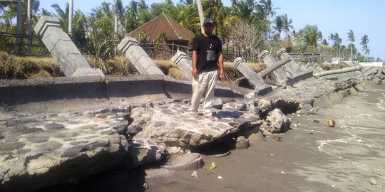 46,5 Km pantai di Bengkalis alami abrasi kritis dan bahayakan warga