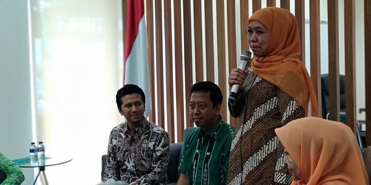 Khofifah laporkan hasil Pilgub Jawa Timur ke PPP